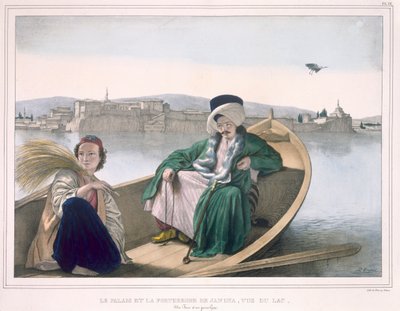 The palace and the fortress of Janina, engraved by Thierry Brothers by Louis Dupré